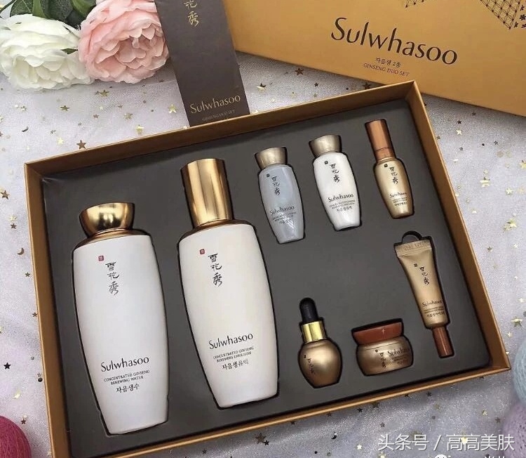 sulwhasoo雪花秀全明星套盒免税版,sulwhasoo雪花秀套装小样