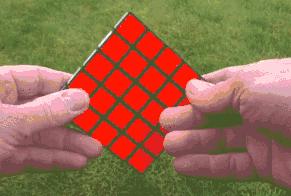 高级魔方怎么玩,趣味调查团只有一层的魔方怎么玩