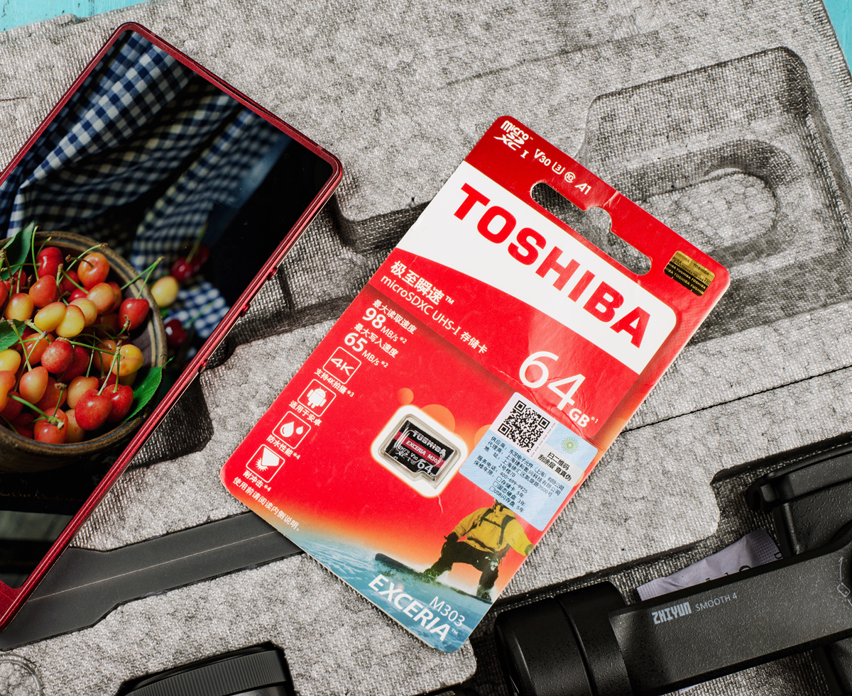 4K视频时代的扩容利器，入手东芝M303TF64GB卡