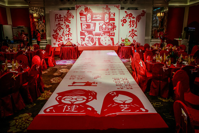 大连新人80后主题婚礼，有情怀的定制婚礼