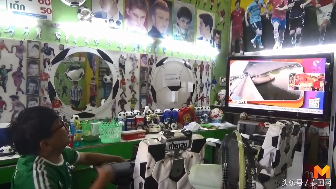 泰国理发老板娘,泰国理发小店