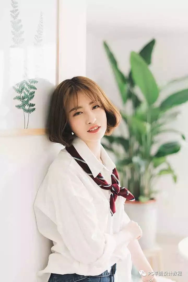 「PS调色教程」给拍的美女照片调出极具时尚感的冷色效果