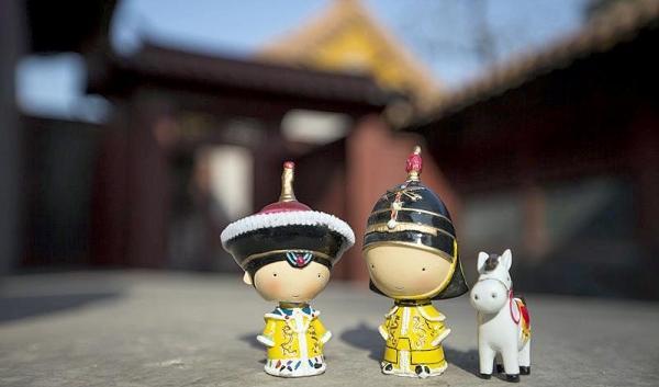 轻工市场玩具,清宫国潮玩具