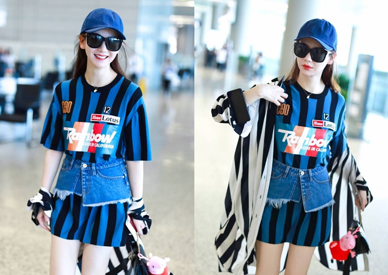 关晓彤杨颖礼服,杨颖关晓彤衣服