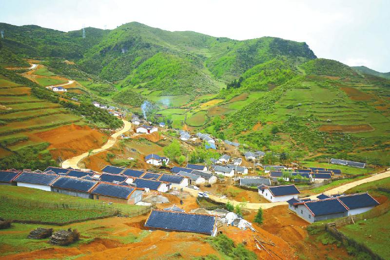 产业发展助推乡村振兴展板,绘出精准脱贫新画卷