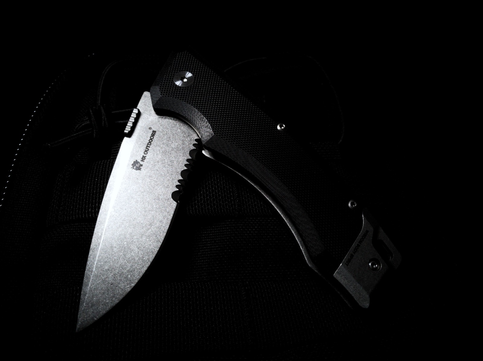 汉道洛克折叠刀钛合金版,汉道洛克刀镂空手柄好吗