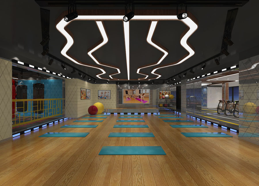 健身会所设计风格,健身会所招牌设计图
