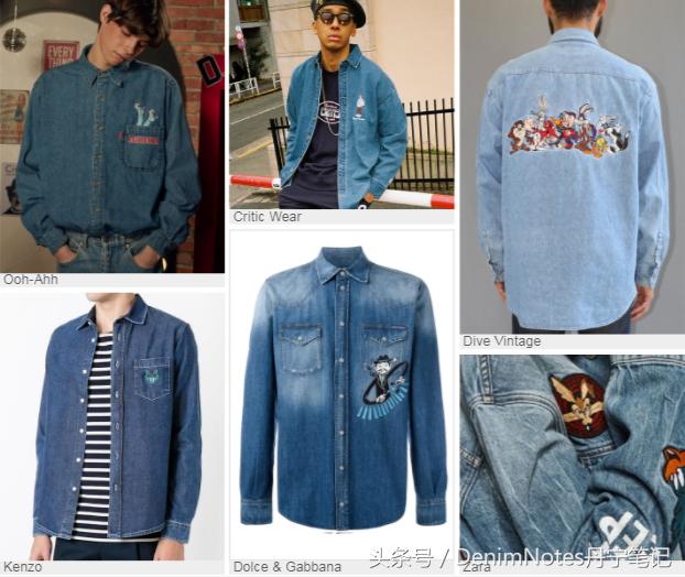 男士必备衬衫单品,男士牛仔衬衫经典搭配