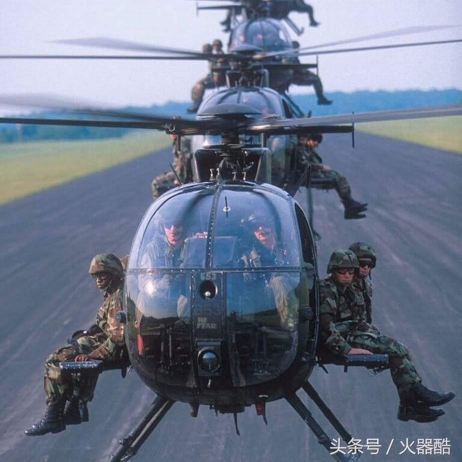 美军特种作战航空团,美国陆军de100特种作战团