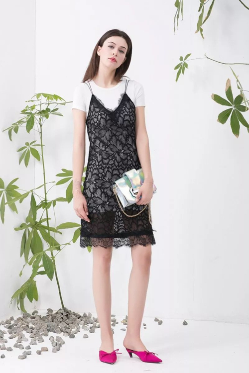 丹比奴上衣,港风夏季小吊带穿搭