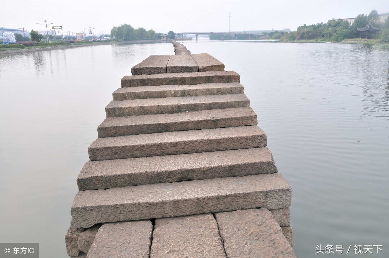 浙江乡间道路,浙江一条水上的路