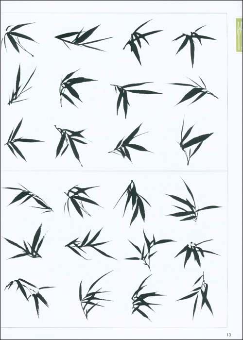 简单国画教程零基础入门植物,国画蔬果茄子与苦瓜的画法