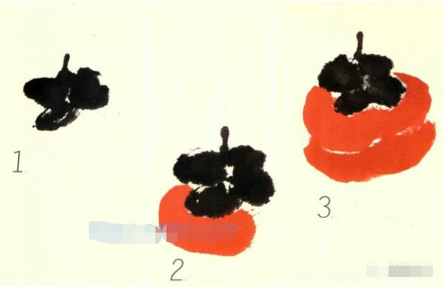 简单国画教程零基础入门植物,国画蔬果茄子与苦瓜的画法