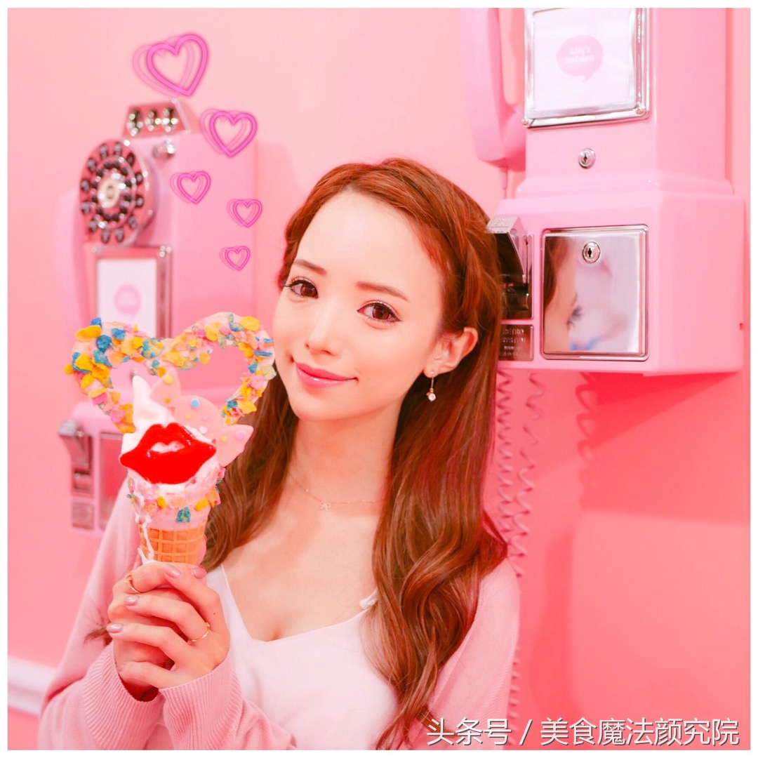 少女心泛滥的日本原宿EddysIceCream，美腻小姐姐聚集地~