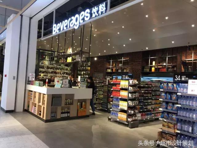 零售区设计效果图,让人惊艳的超市设计