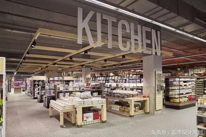 零售区设计效果图,让人惊艳的超市设计