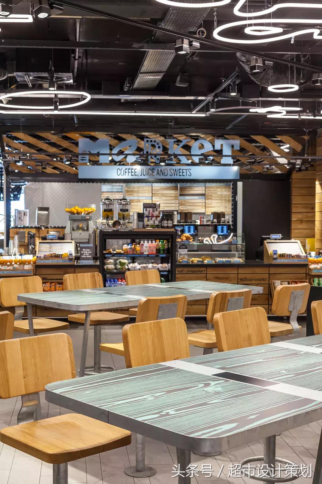 零售区设计效果图,让人惊艳的超市设计