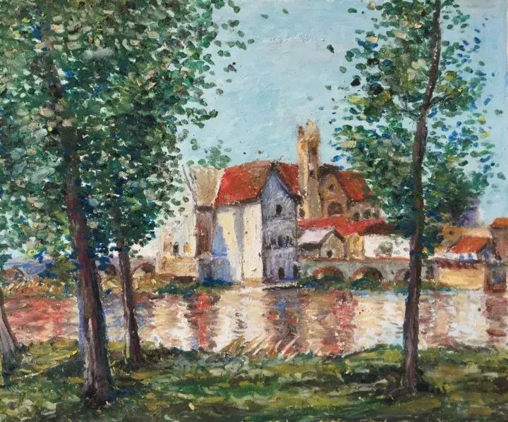 三分钟，教你用油画棒画一幅绝美风景画！