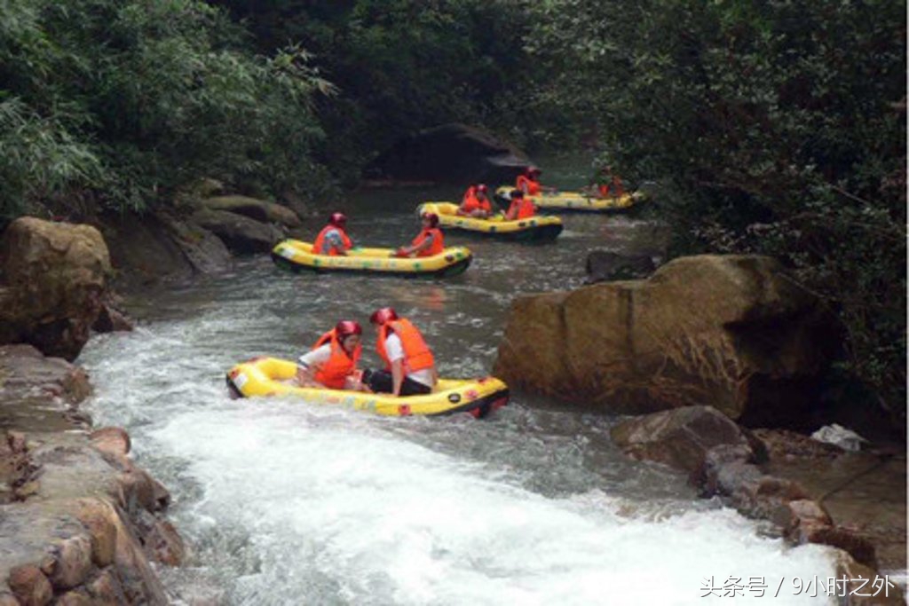 惠州最刺激的漂流,惠州南昆山川龙峡漂流