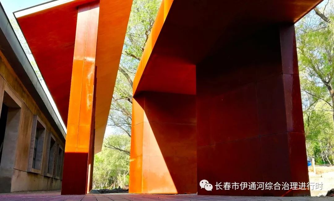 长春网红水上公园,长春水文化生态园水波楼