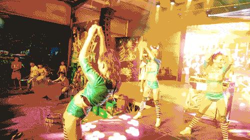 哈尔滨泼水成冰篝火晚会,篝火打跳泼水狂欢活动主题