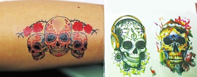 记者亲测,检测儿童无毒纹身贴