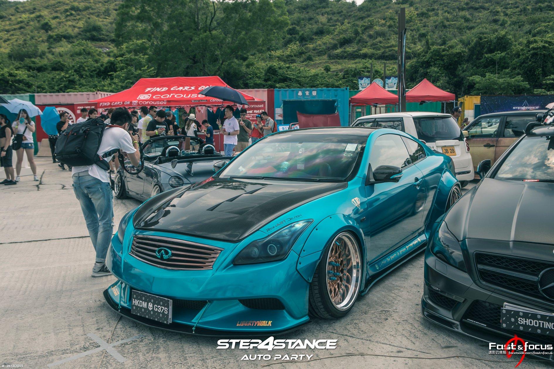 昨天300多部改装车大聚会，怪不得人们都说香港是玩车天堂！