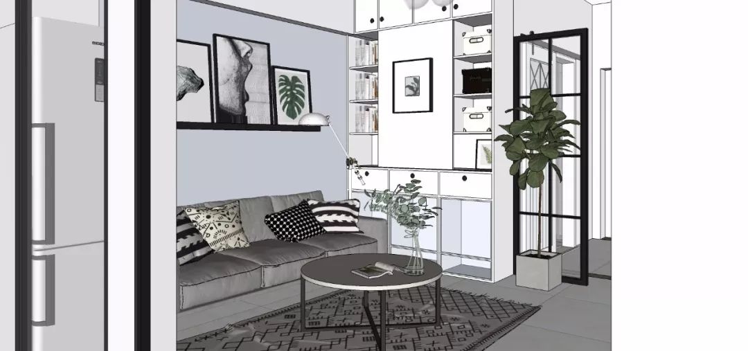 把幻想变成现实,给自己一个小户型的家