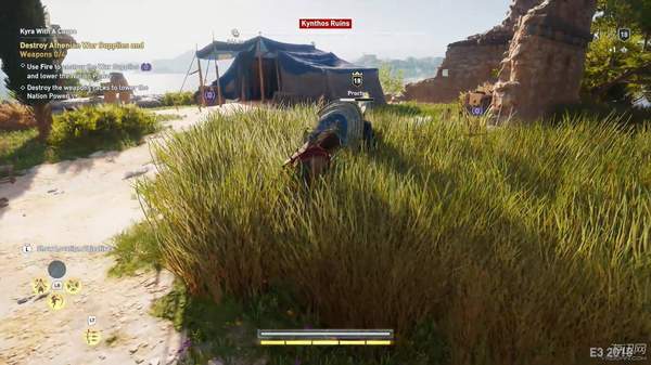 E32018：《刺客信条：奥德赛》新演示斯巴达国王上演信仰之跃