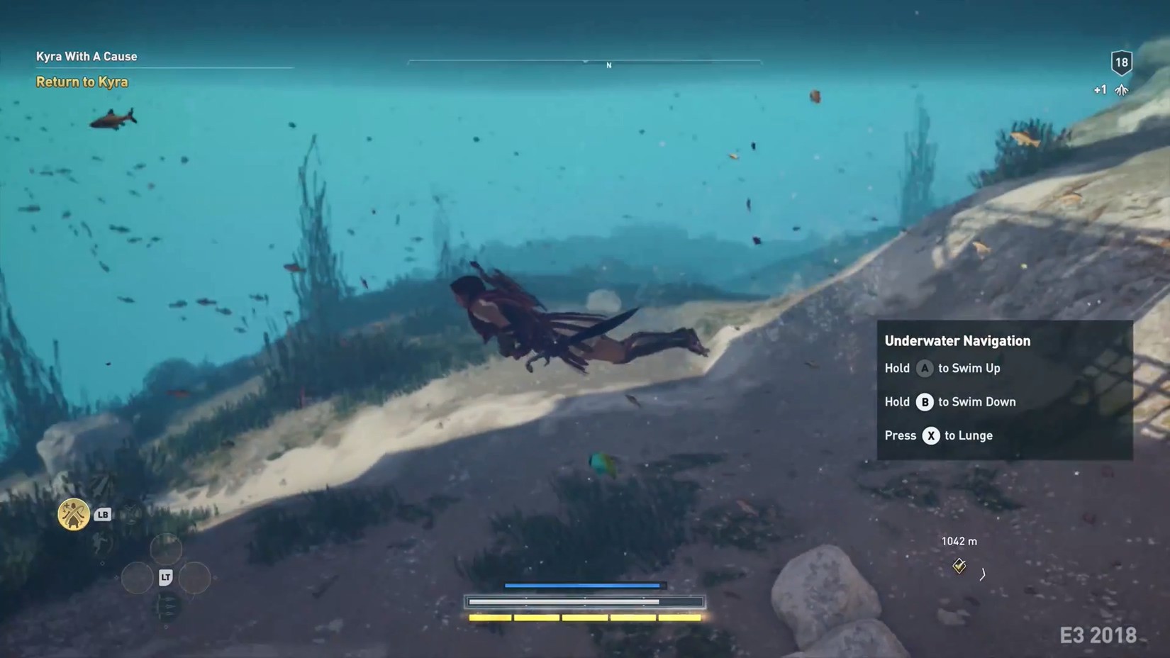 E32018：《刺客信条：奥德赛》新演示斯巴达国王上演信仰之跃