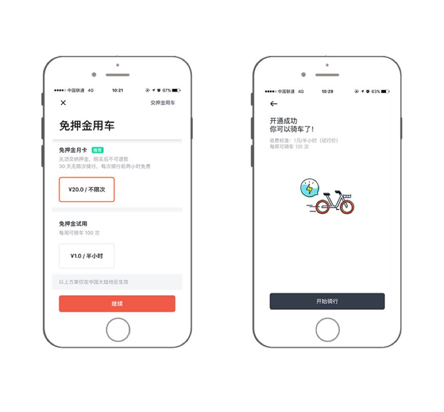 摩拜单车宣布免押金如何退押金,摩拜单车如何秒退押金