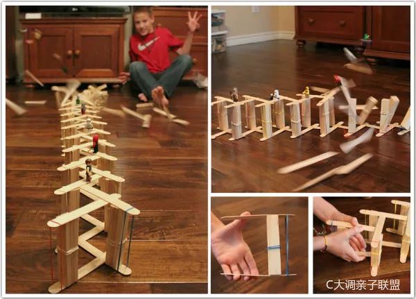 用雪糕棒做的最好玩的游戏,幼儿雪糕棒游戏创意视频