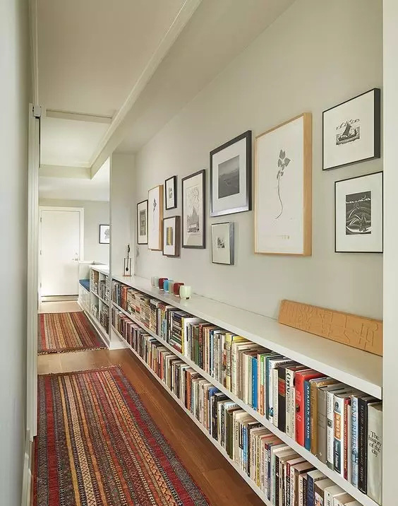 家里长长的走廊怎么设计,家里有走廊怎么利用