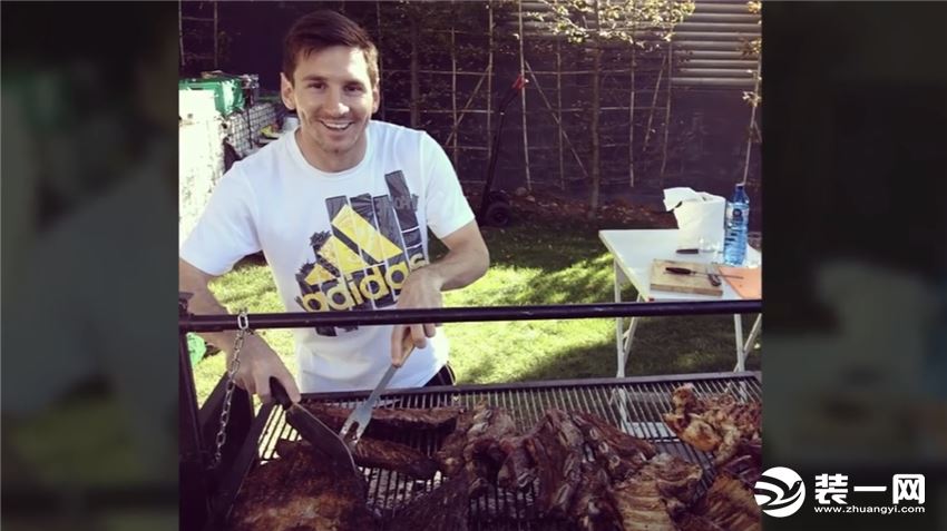 梅西的豪宅像足球一样,梅西装修房子