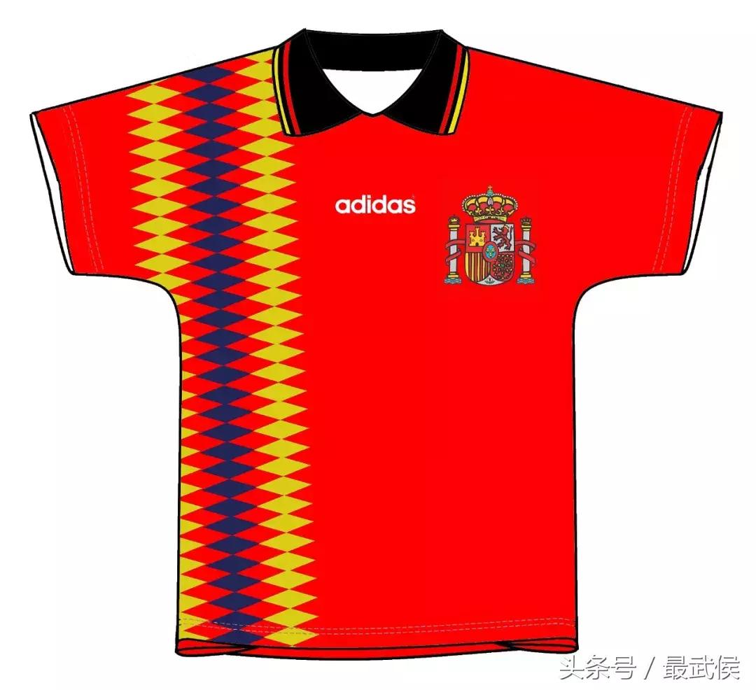 1998年世界杯球衣图鉴,世界杯经典球衣排行榜