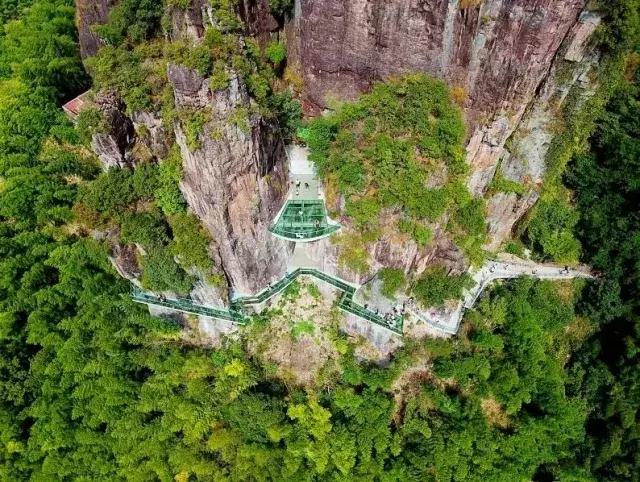 浙江玻璃栈道风景区排名,浙江玻璃栈道