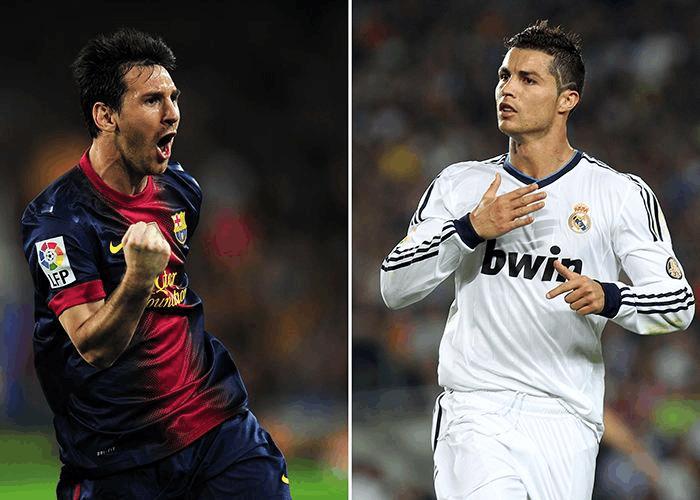 梅西c罗对决进球,梅西c罗对飙进球