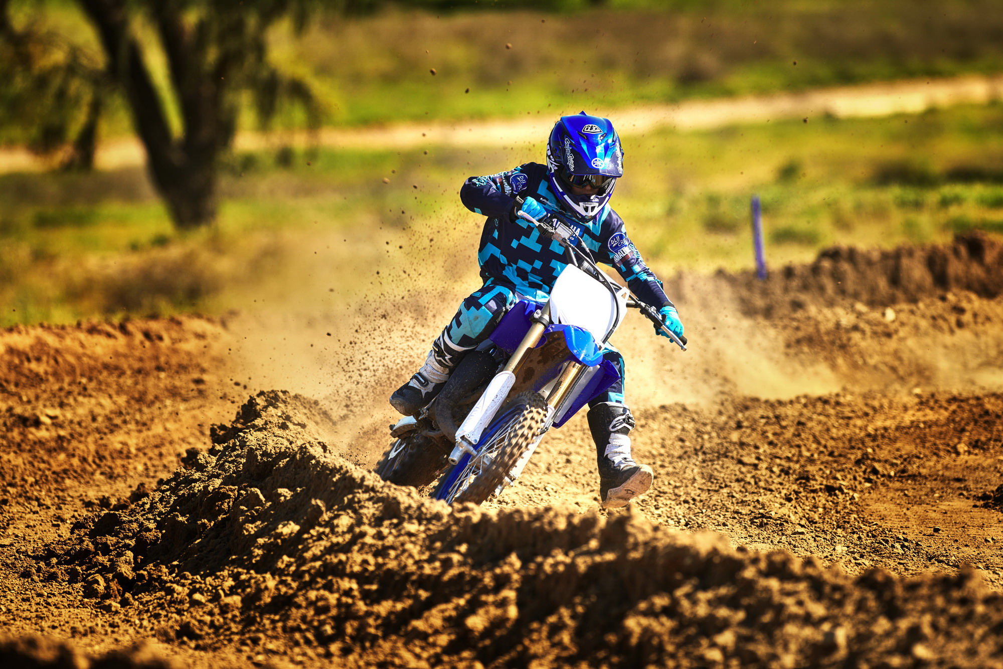 单活塞环的魔力，Yamaha2019YZ85越野赛车