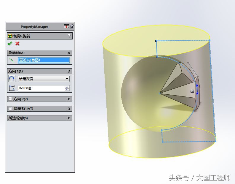 solidworks怎么建模一个球,solidworks详细建模步骤