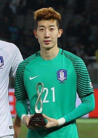 韩国守门员,韩国守门员赵贤祐化妆