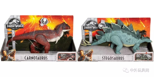 侏罗纪世界2恐龙玩具大全,侏罗纪世界2玩具展览