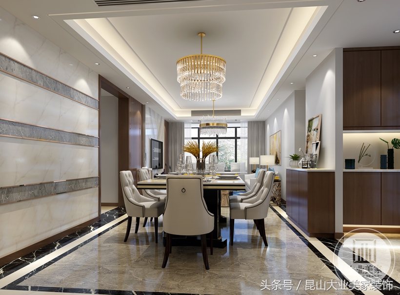 昆山现代简约装修设计哪家好,万达华府装修设计