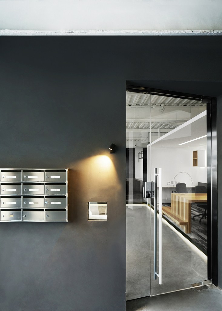 20平方办公室轻奢风装修,现代毛坯装修风格办公室