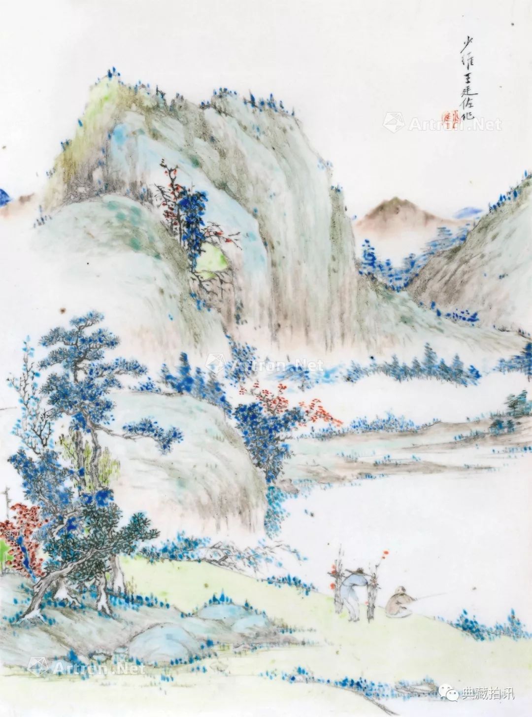 最新成交结果：中贸圣佳瓷艺丹青——近现代文人瓷专场