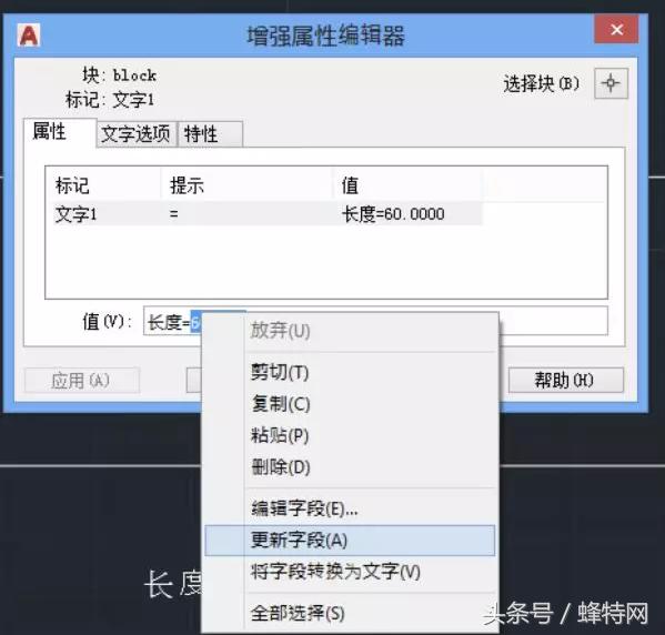 看完这篇文章,麻麻再也不用担心我不会更新CAD字段了