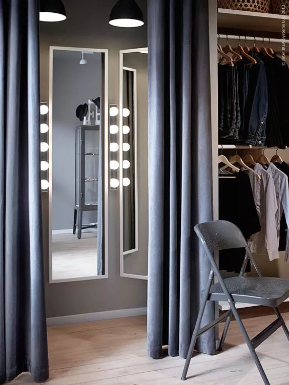 穿衣镜摆在哪里最合适,穿衣镜摆在哪里最好