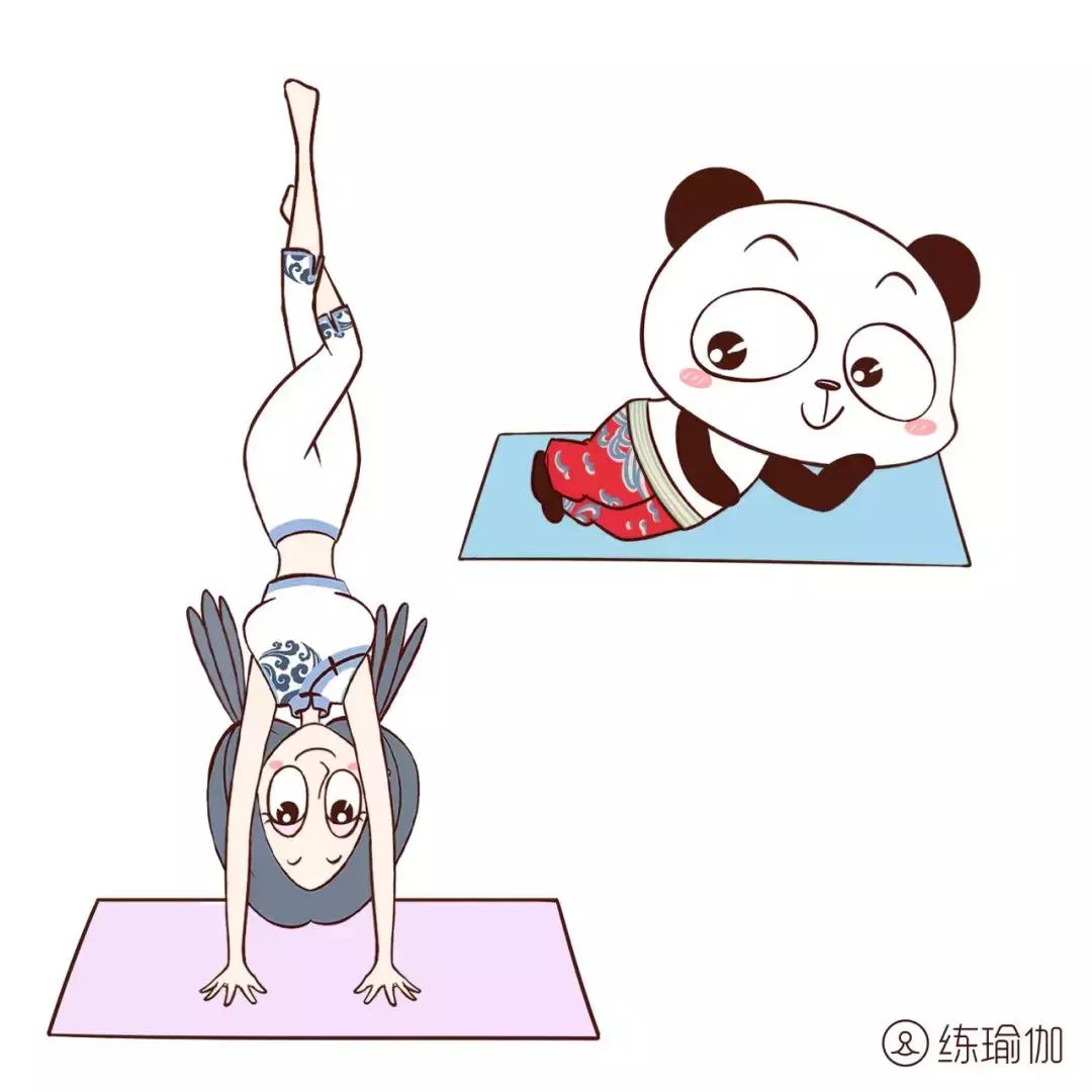 几个动作学会倒立,倒立是最好的保养