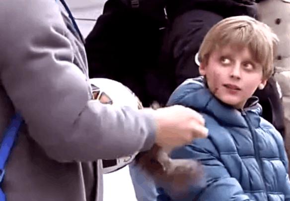 c罗街头扮流浪汉那个小孩怎么样,c罗扮演街头流浪汉被认出来