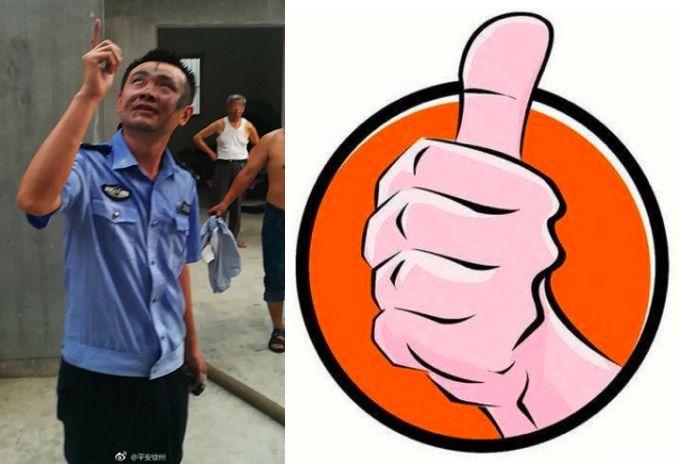 满脸乌黑,衣服湿透:这是一张民警的照片!