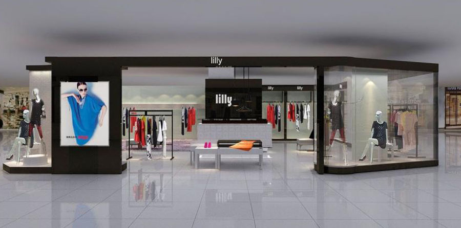 女装服装店衣服怎么挂好看,2021服装店女装装修风格